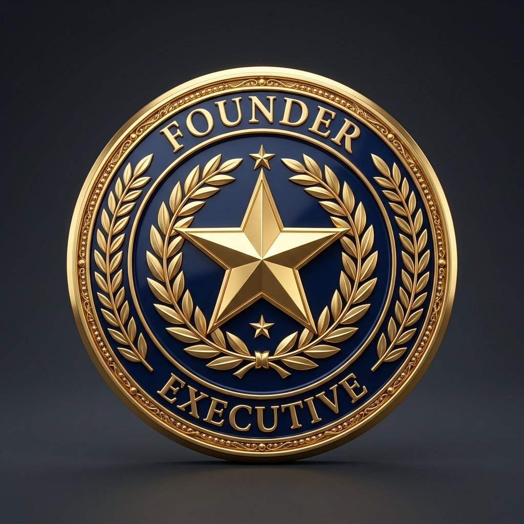 Founder Muhammad Firoz Khan Executive Medallion