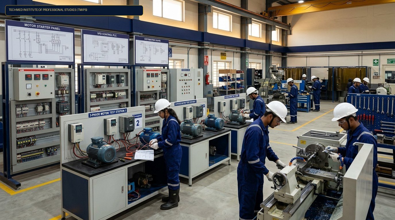 Hands-on Technical Fabrication & Tool Practice - TECHMED Institute of Professional Studies